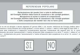 Valutazione su operato delle toghe